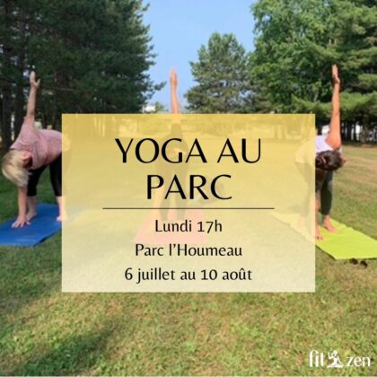 Yoga au parc - Été 2026
